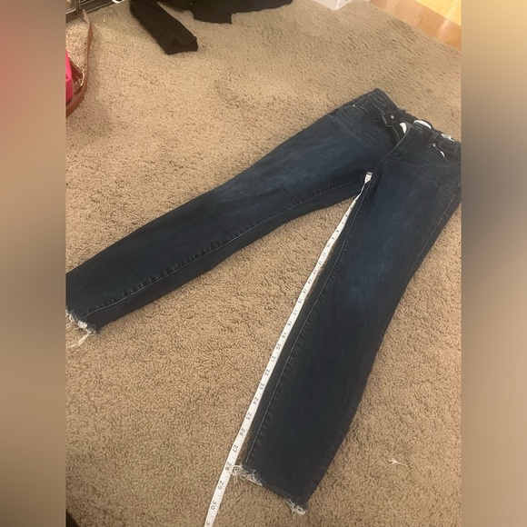 Good American dark blue good legs size 8 skinny jean - Picture 2 of 6